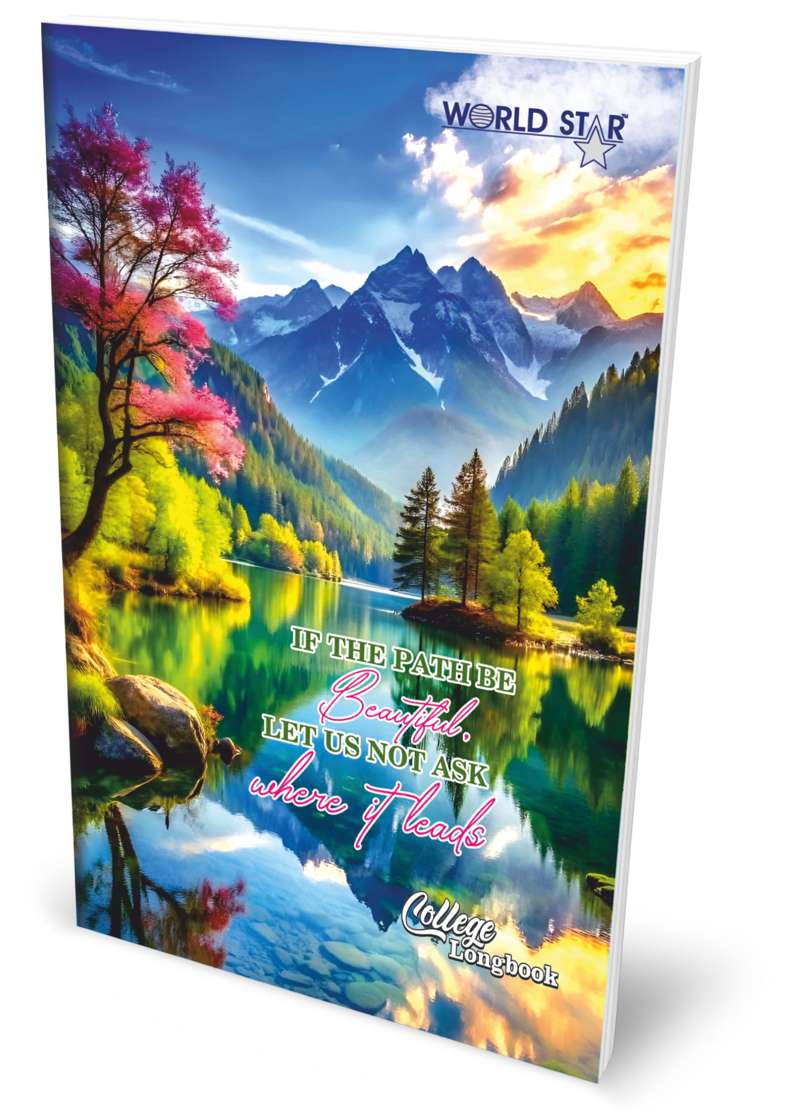 Longbook 172 Pages Picture Series (Pack of 6)