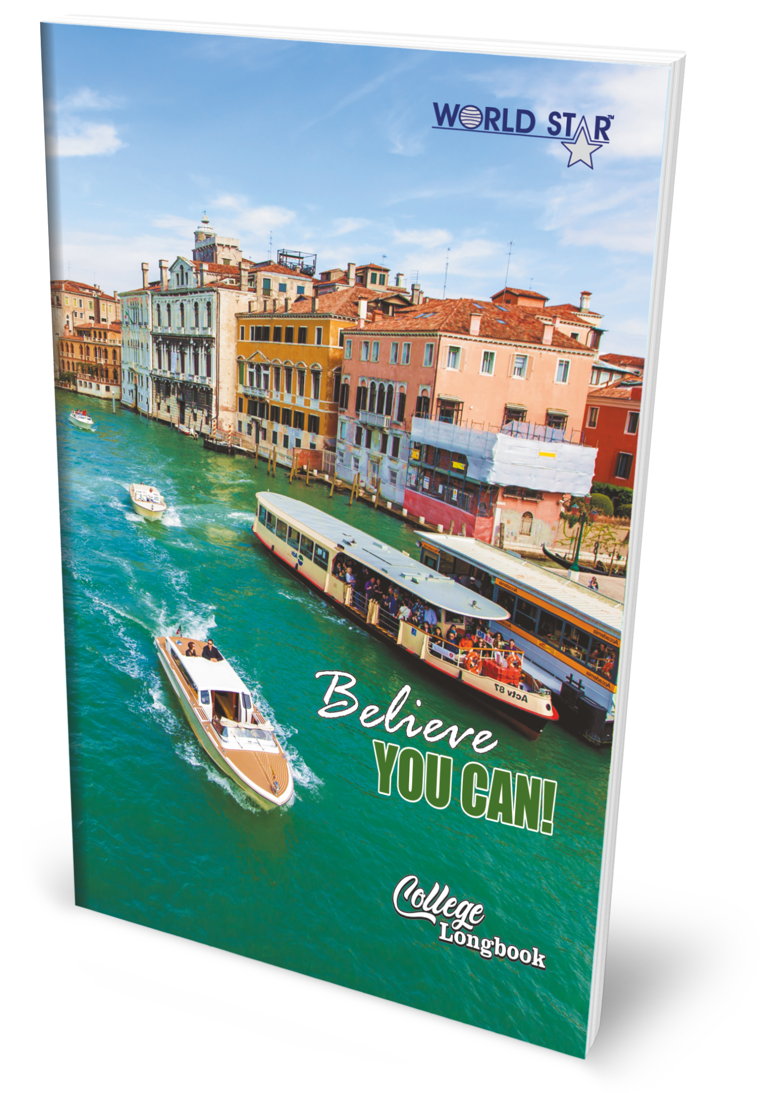 Longbook 172 Pages Picture Series (Pack of 6)