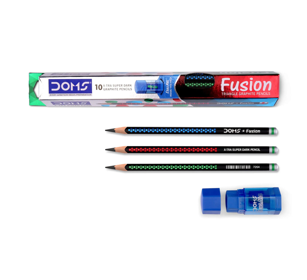 DOMS Fusion Super Dark Graphite Pencil