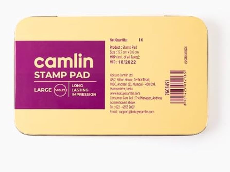 Camlin Stamp Pad Large – Stamp Pad