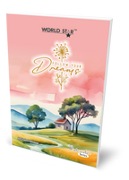 A4 320 Pages WaterColour Series Notebook (Pack of 3)