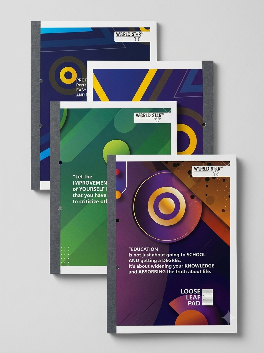 A4 Loose Leaf Pad 160 Pages