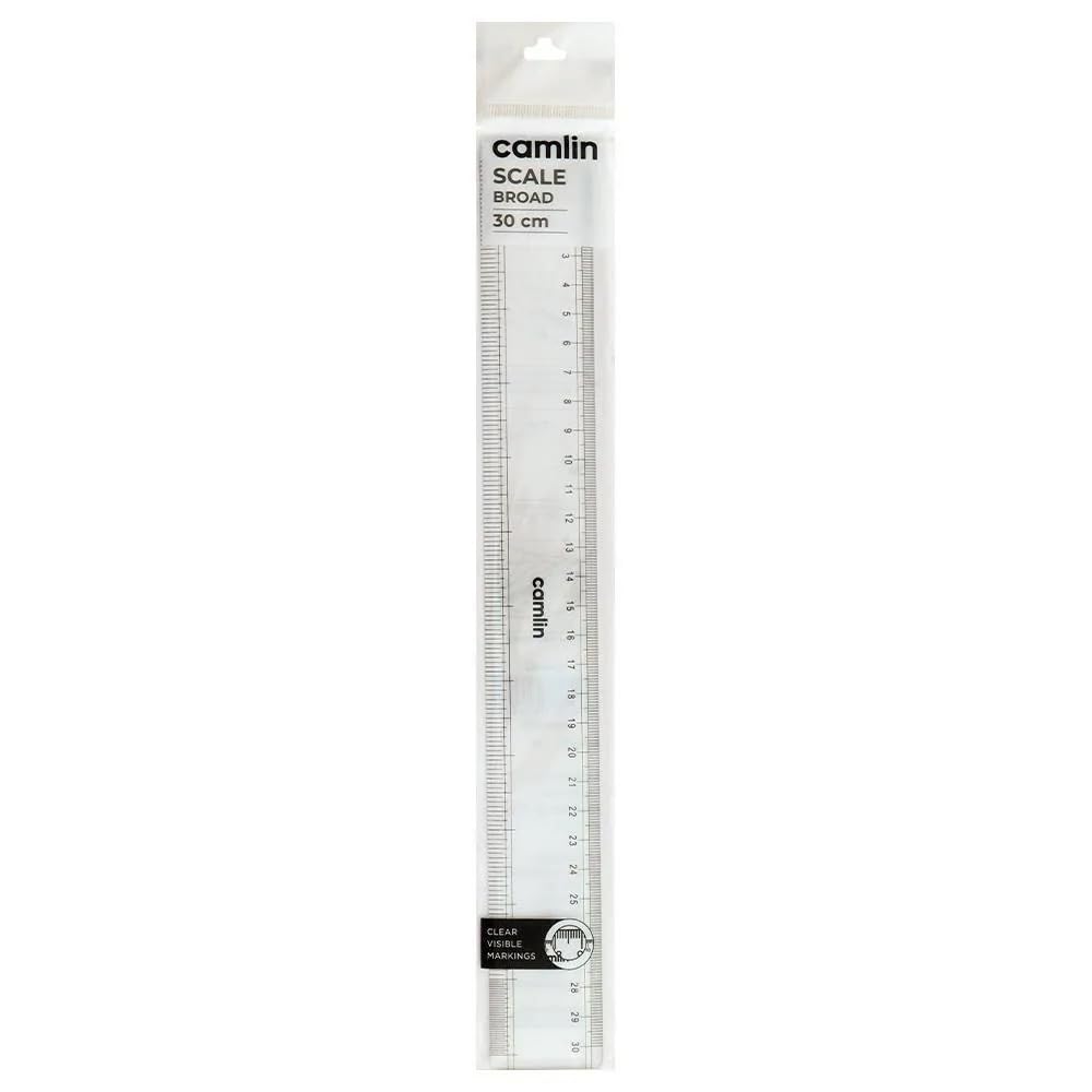 Camlin 30cm Ruler – Ruler (Pack of 10)