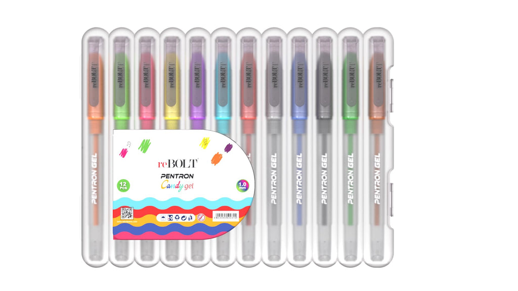 Pentro Candy Colorful – Gel Pen (Pack of 6)
