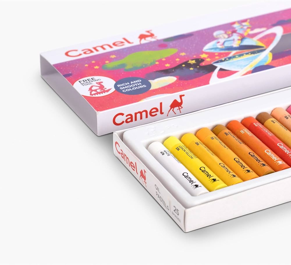 Camel Oil Pastels 25 – Oil Pastels
