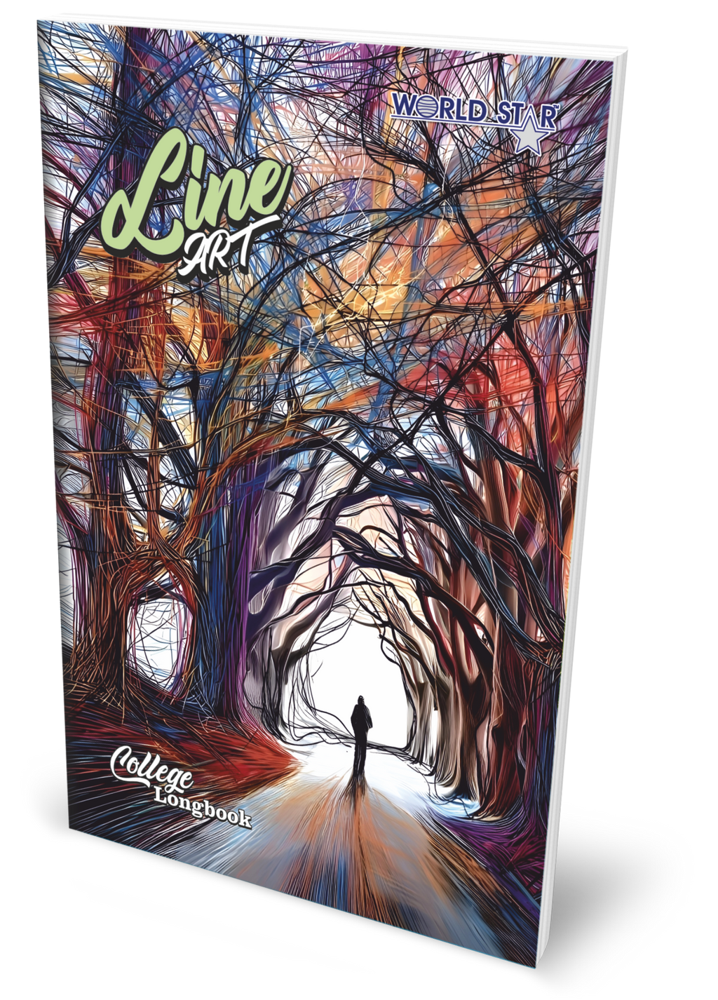 Longbook 76 Pages Picture Series (Pack of 12)