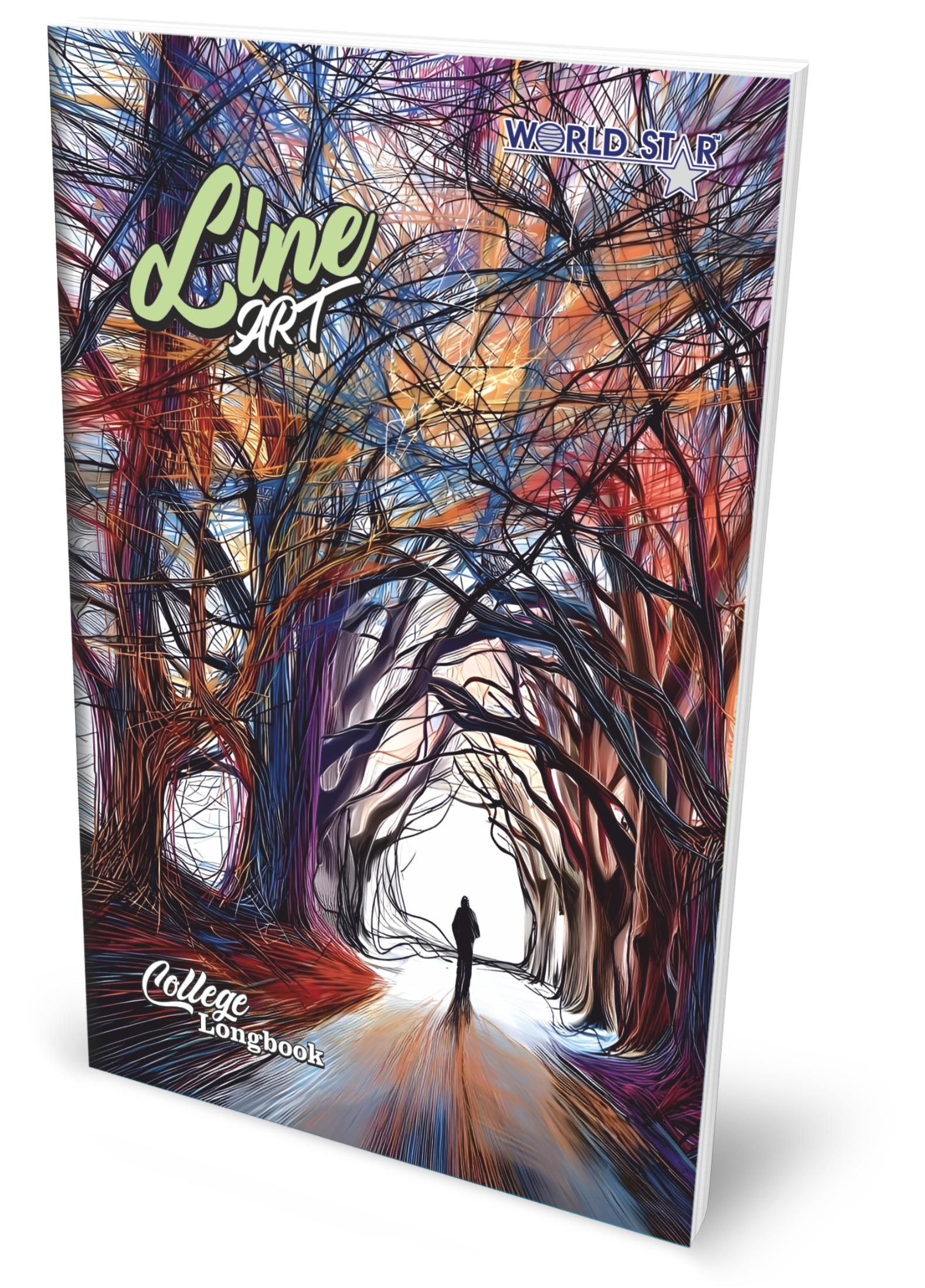 Longbook 76 Pages Picture Series (Pack of 12)