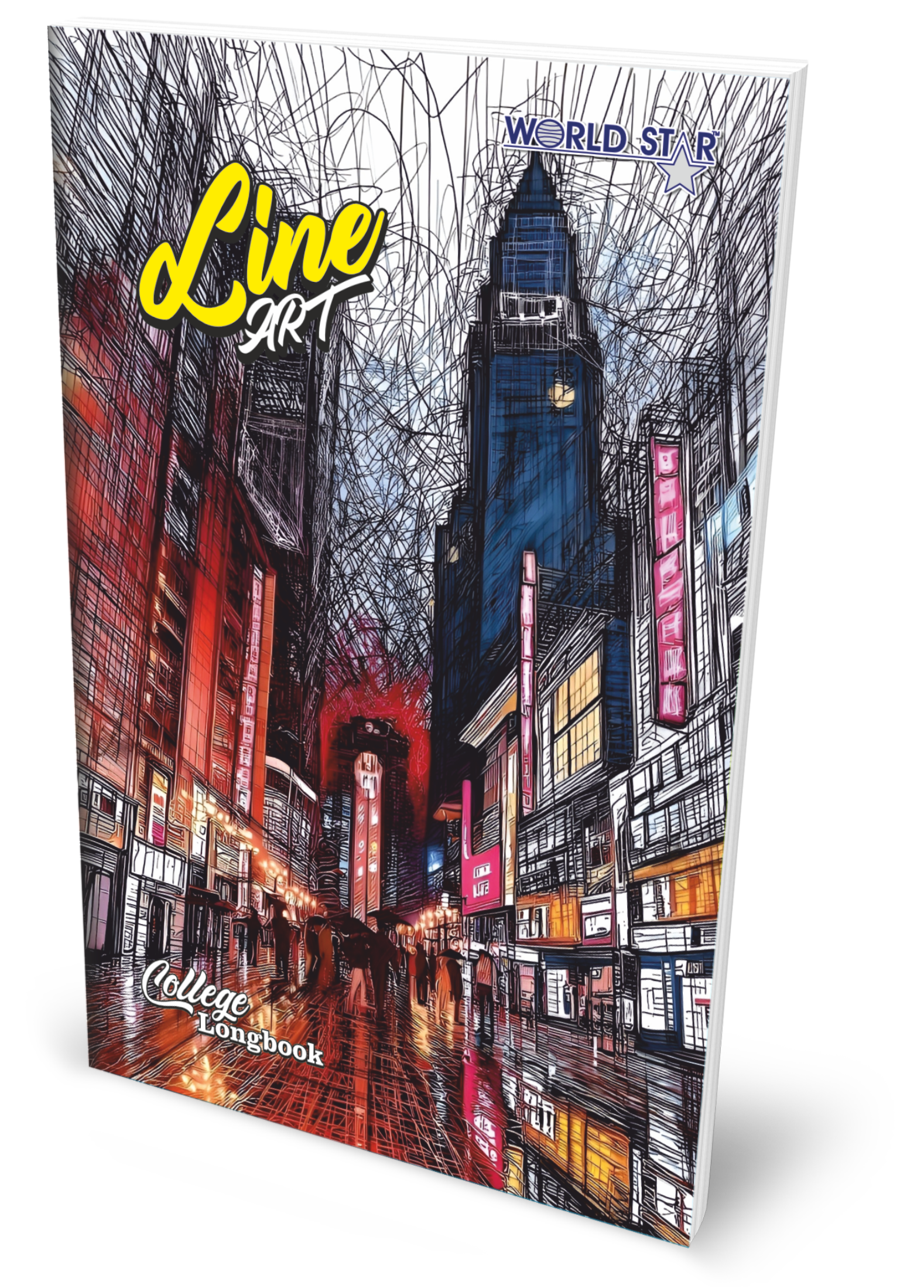 Longbook 76 Pages Picture Series (Pack of 12)