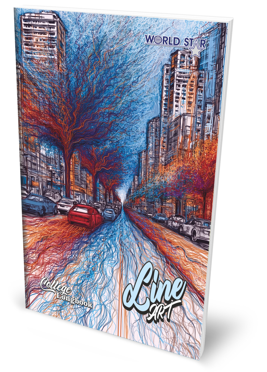 Longbook 76 Pages Picture Series (Pack of 12)