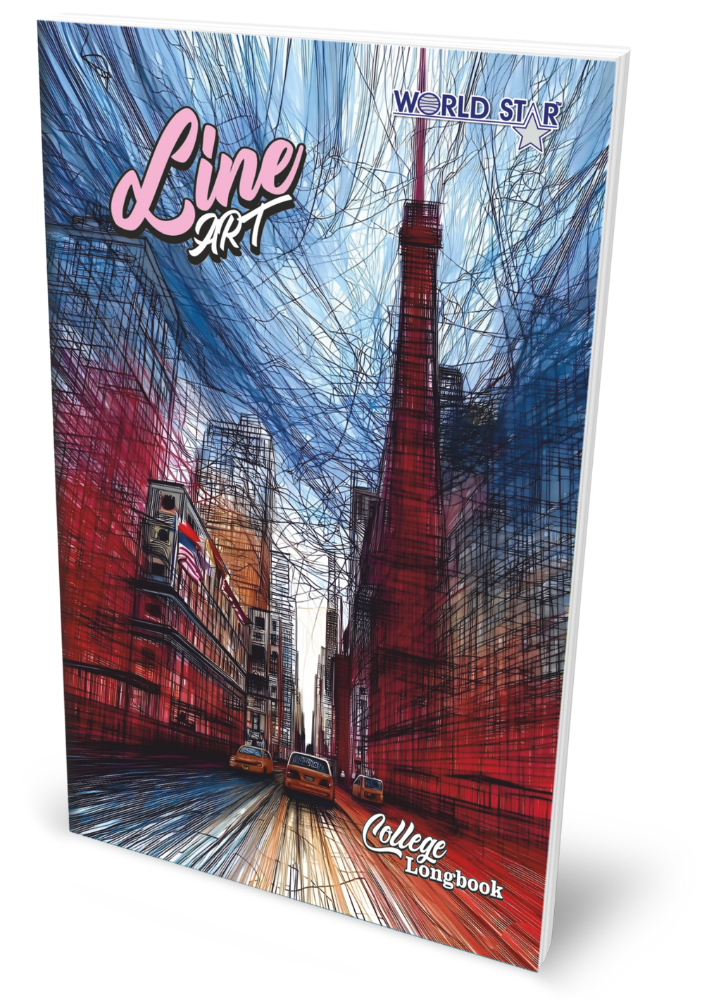 Longbook 76 Pages Picture Series (Pack of 12)