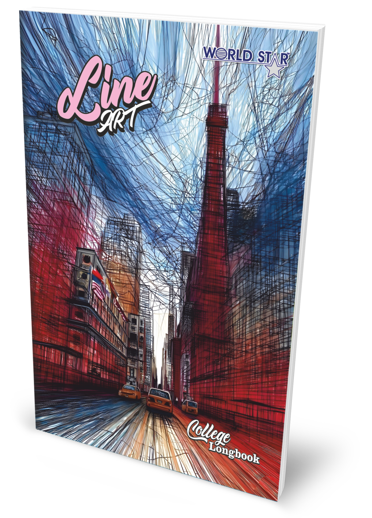 Longbook 76 Pages Picture Series (Pack of 12)