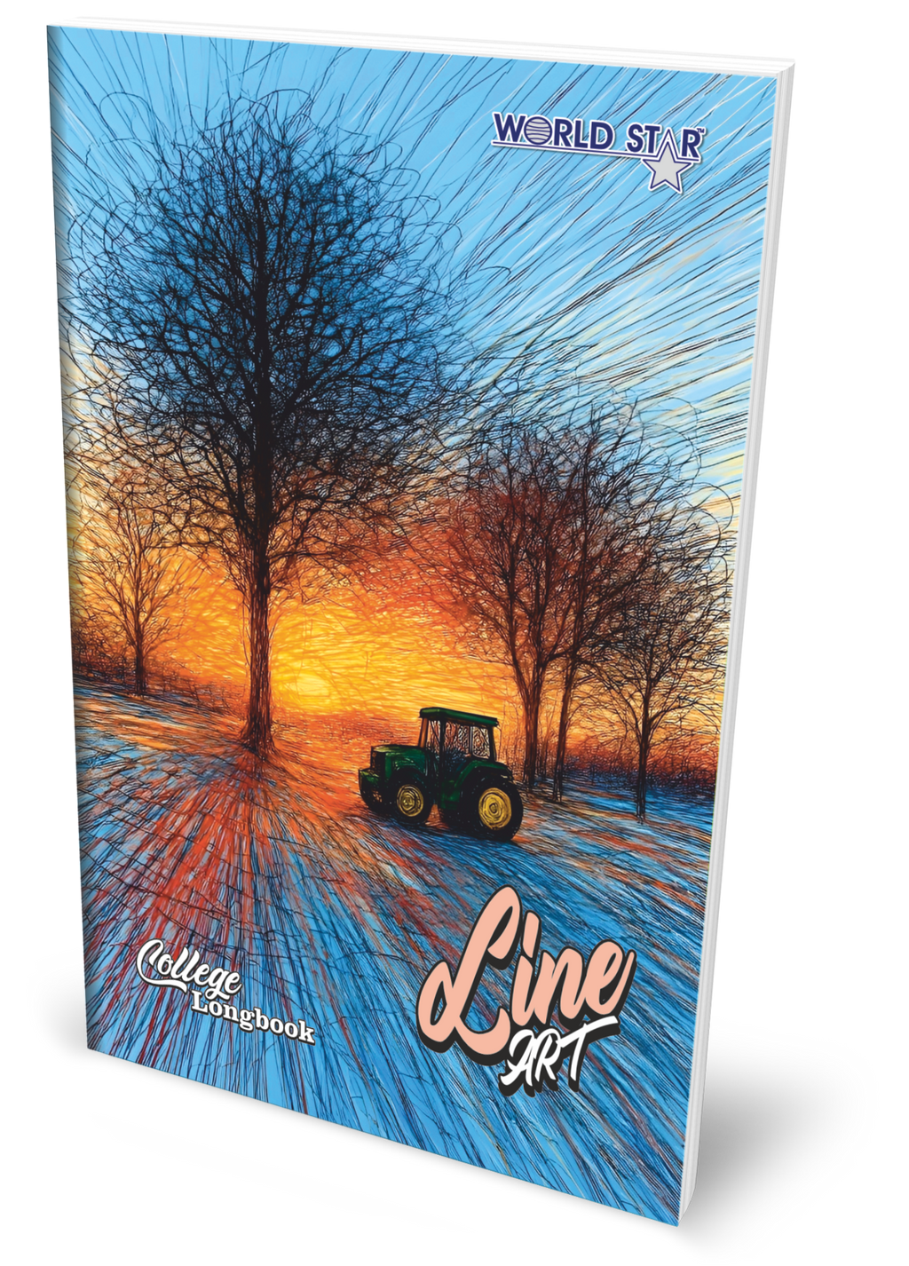 Longbook 76 Pages Picture Series (Pack of 12)