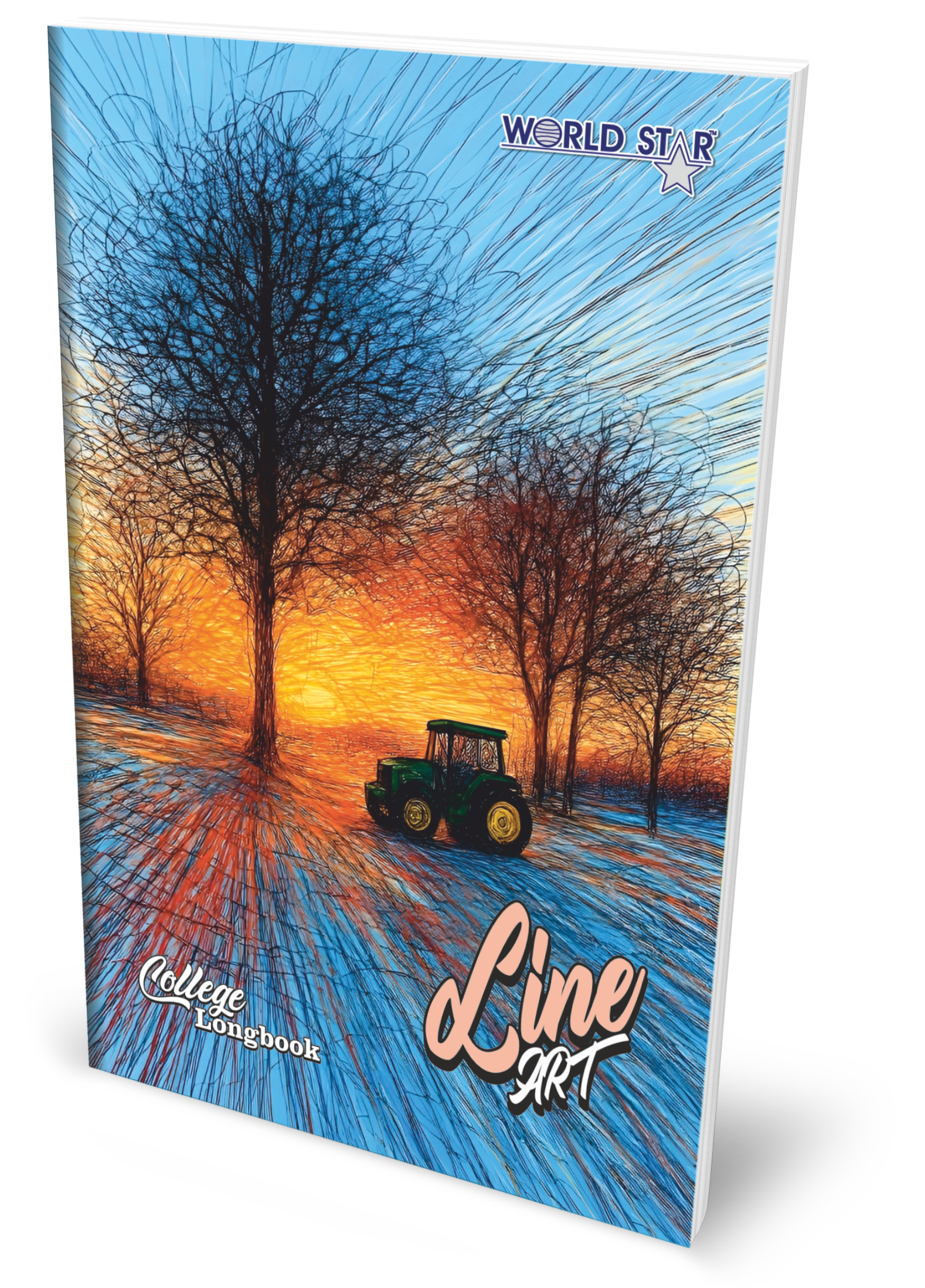 Longbook 76 Pages Picture Series (Pack of 12)