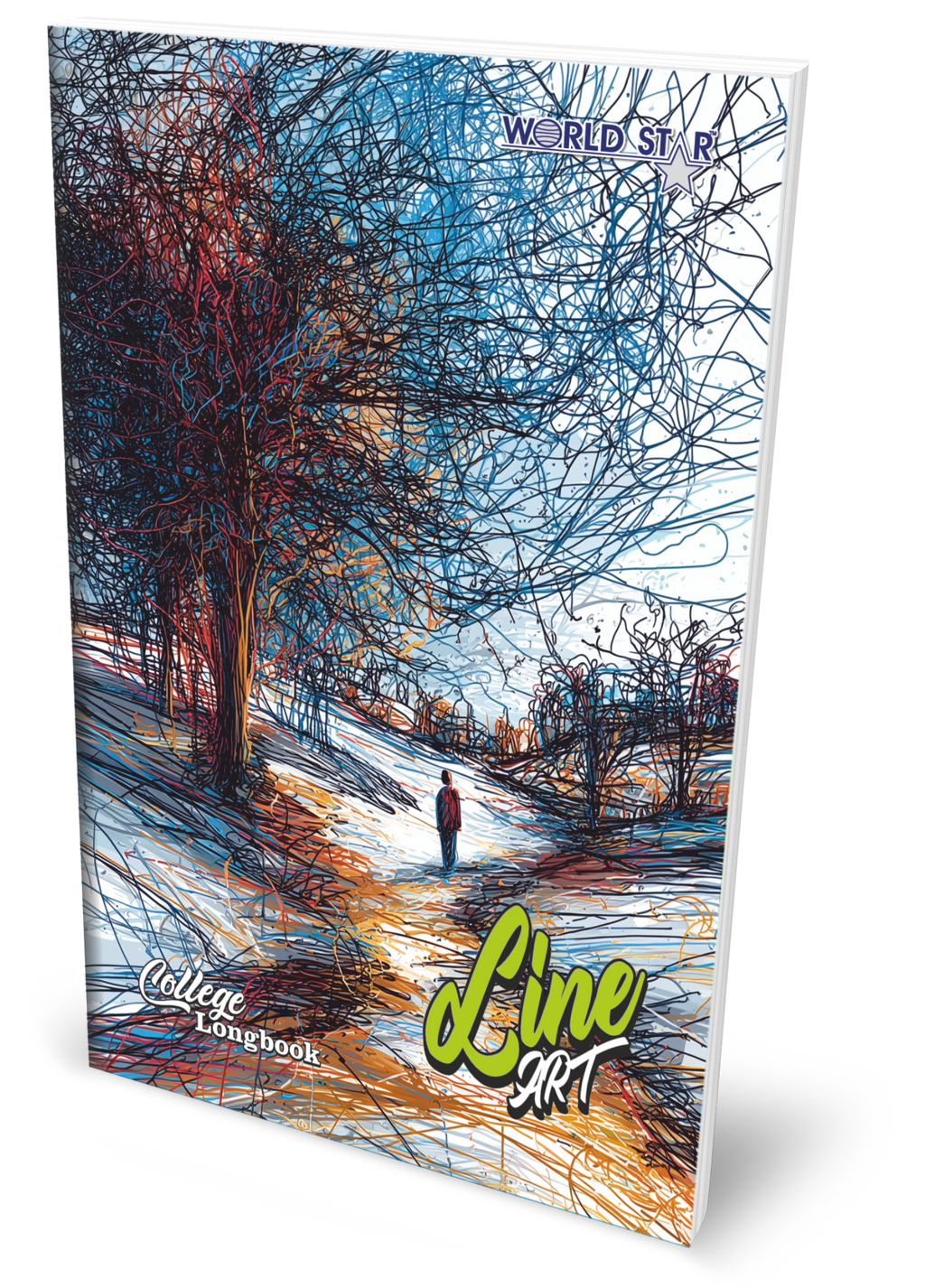 Longbook 76 Pages Picture Series (Pack of 12)
