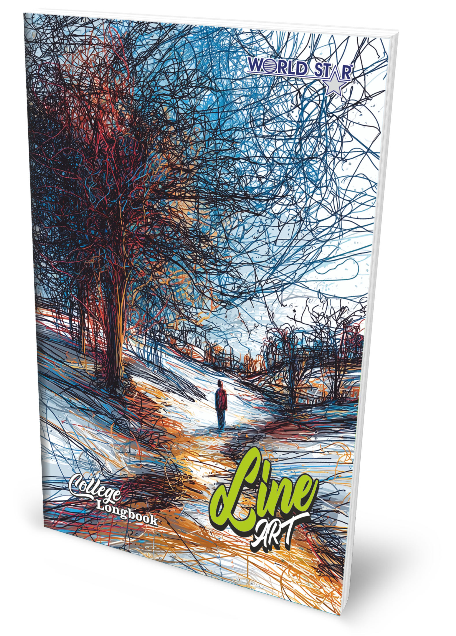 Longbook 76 Pages Picture Series (Pack of 12)