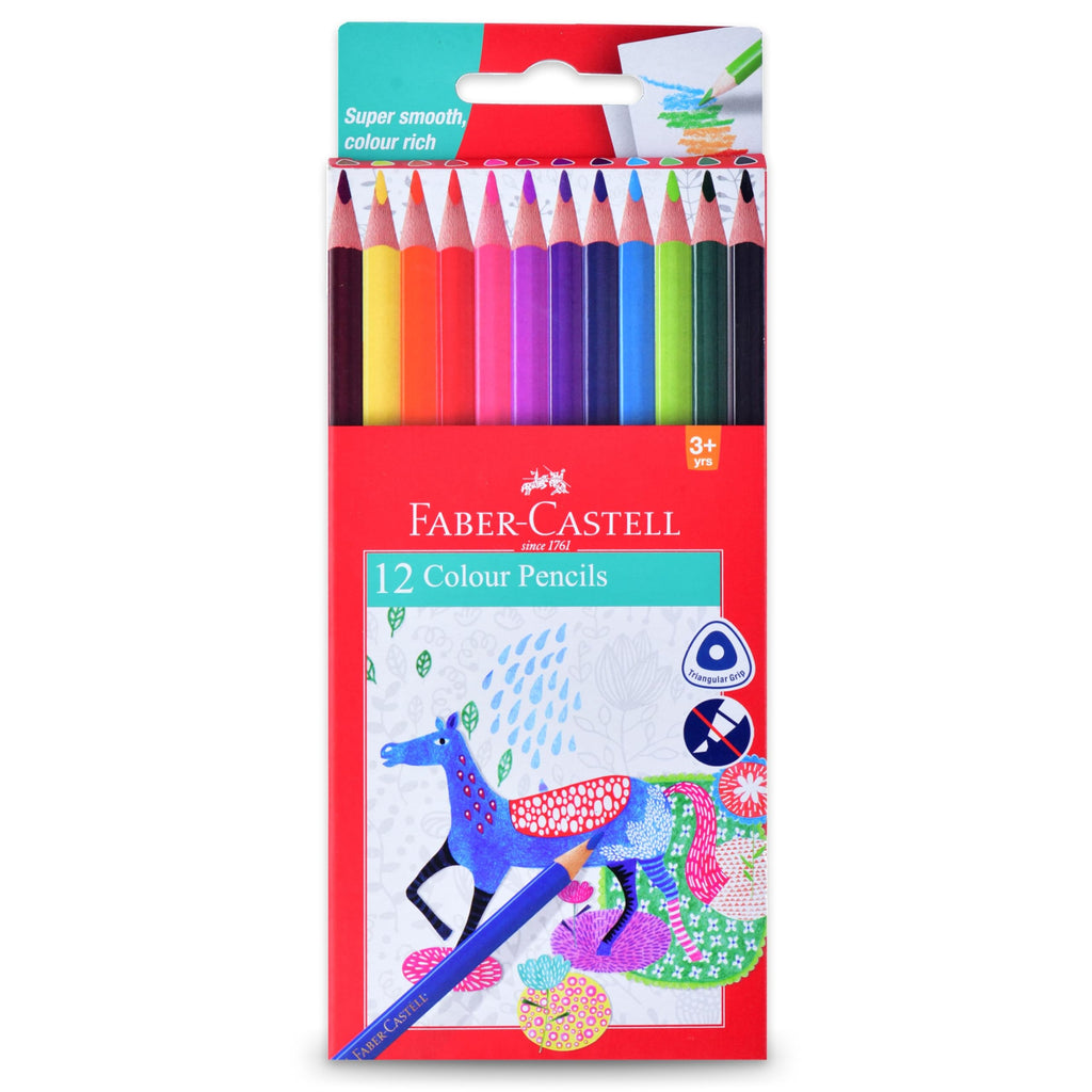 Faber-Castell 12 Colour Pencils – Colour Pencils