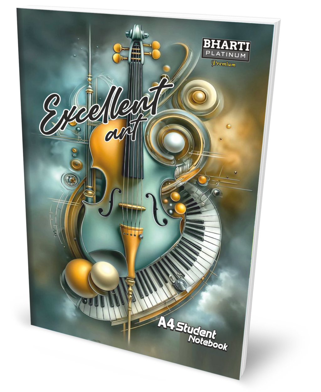 A4 Bharti Platinum Artlink Notebook 172 Pages  (Pack of 6)