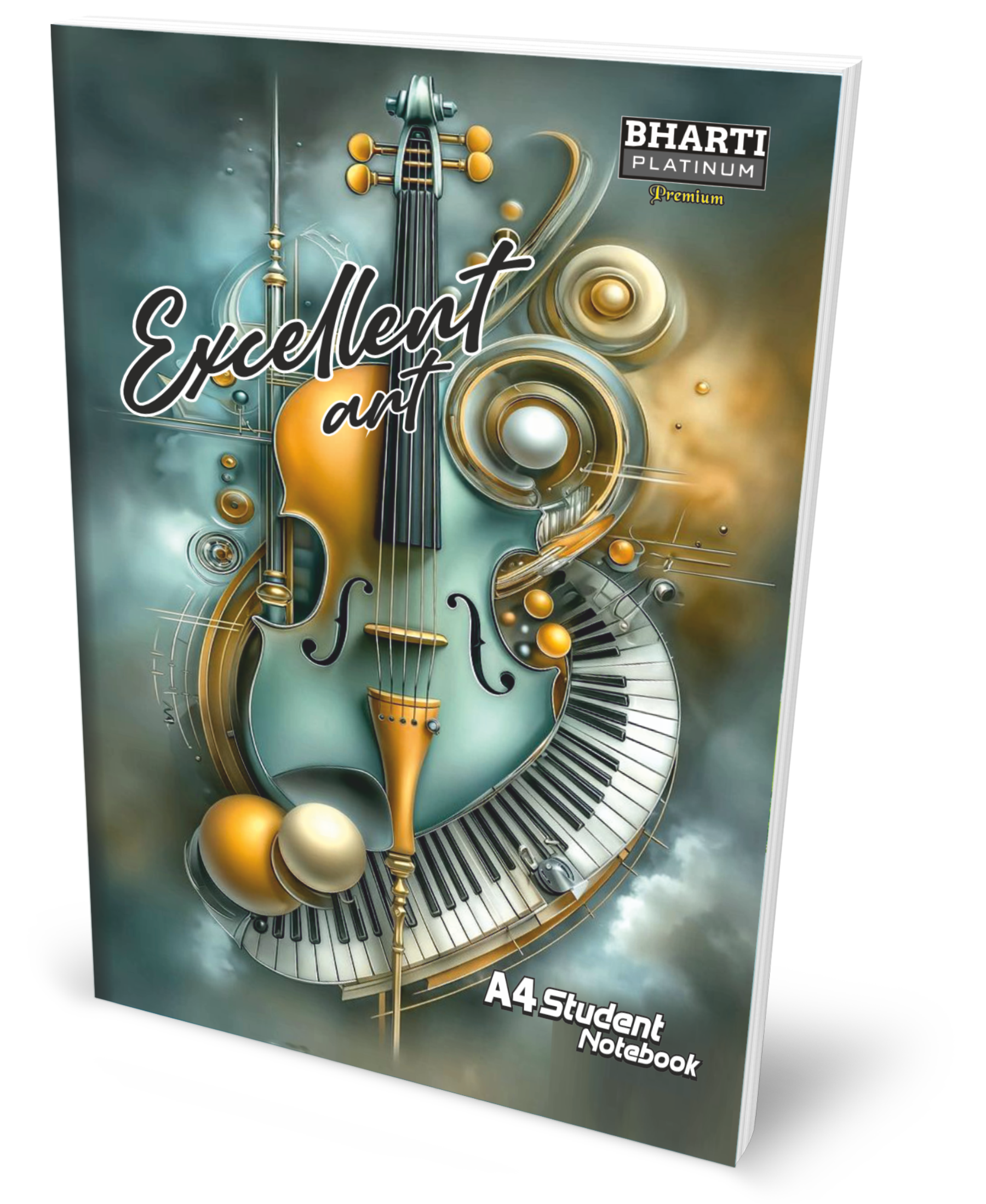 A4 Bharti Platinum Artlink Notebook 172 Pages  (Pack of 6)