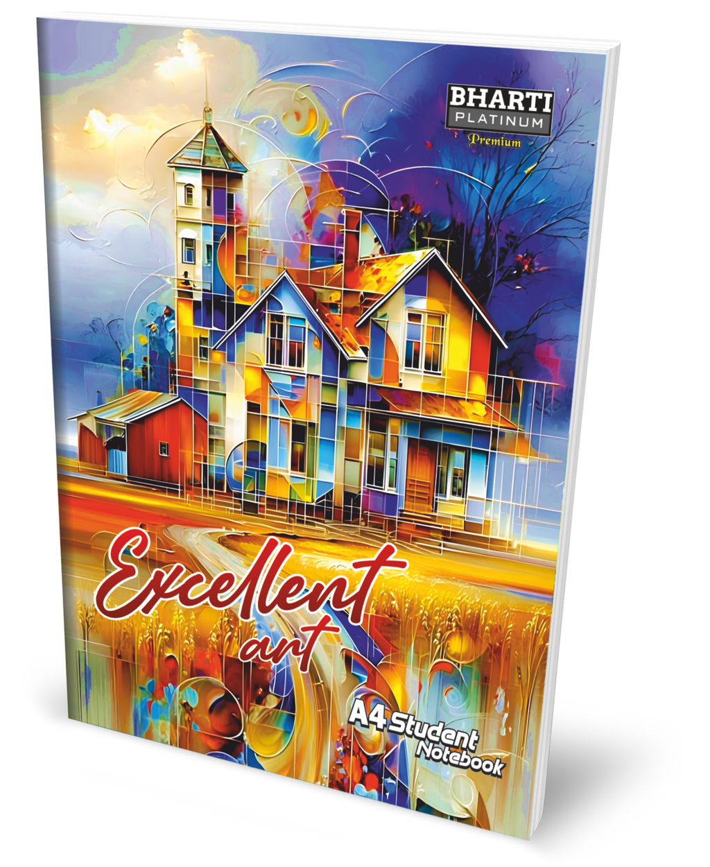 A4 Bharti Platinum Artlink Notebook 172 Pages  (Pack of 6)