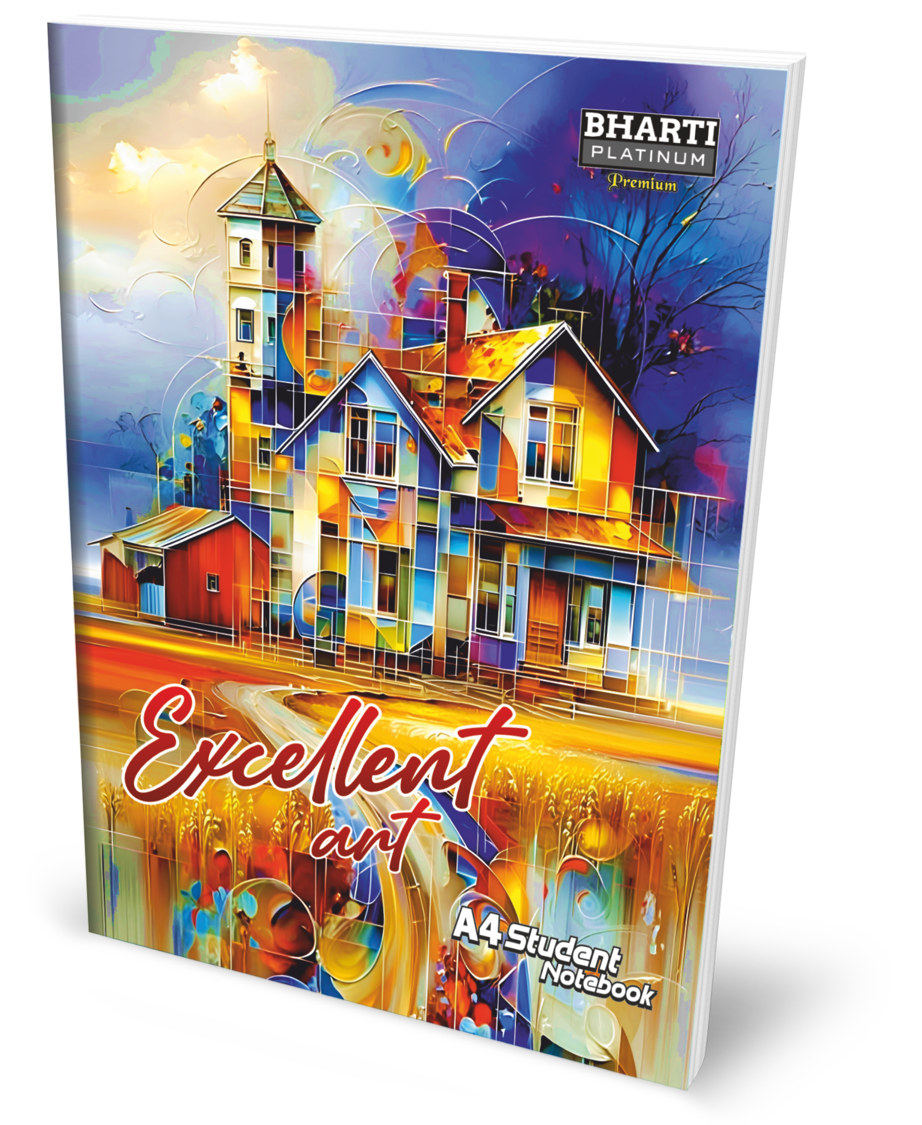 A4 Bharti Platinum Artlink Notebook 172 Pages  (Pack of 6)