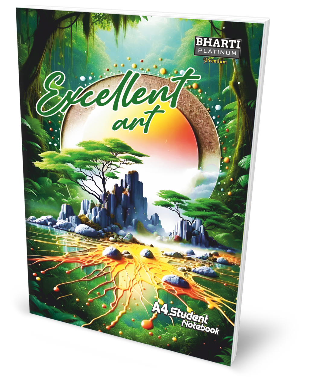 A4 Bharti Platinum Artlink Notebook 172 Pages  (Pack of 6)