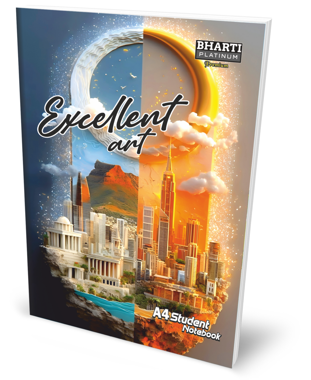 A4 Bharti Platinum Artlink Notebook 172 Pages  (Pack of 6)