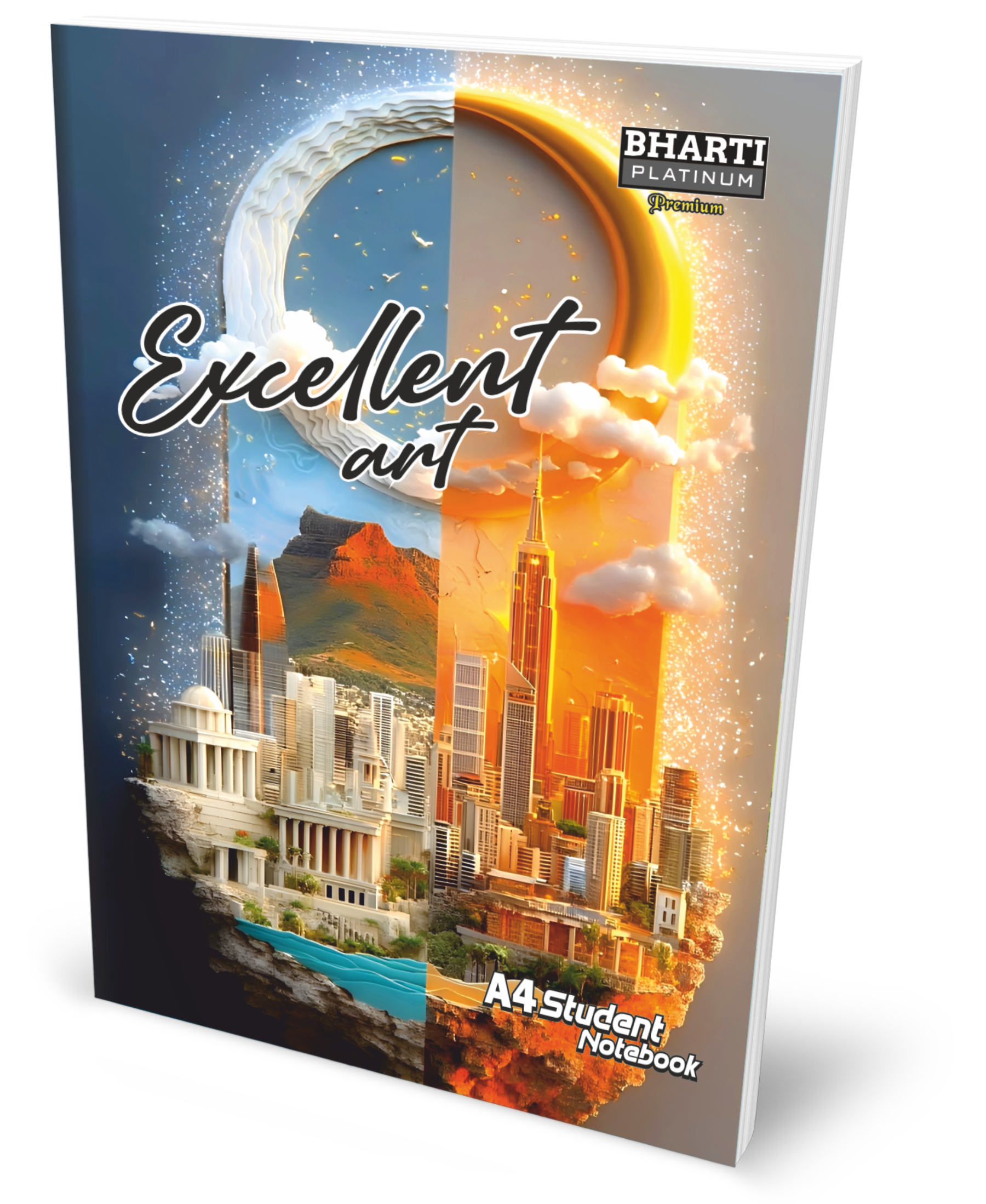 A4 Bharti Platinum Artlink Notebook 172 Pages  (Pack of 6)