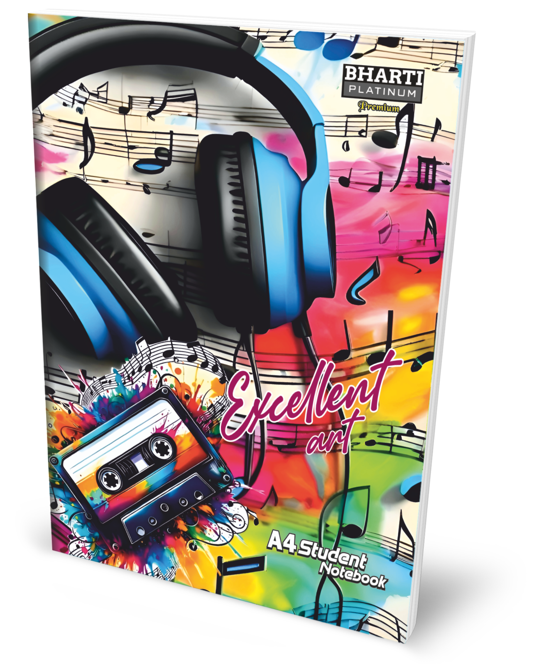 A4 Bharti Platinum Artlink Notebook 172 Pages  (Pack of 6)