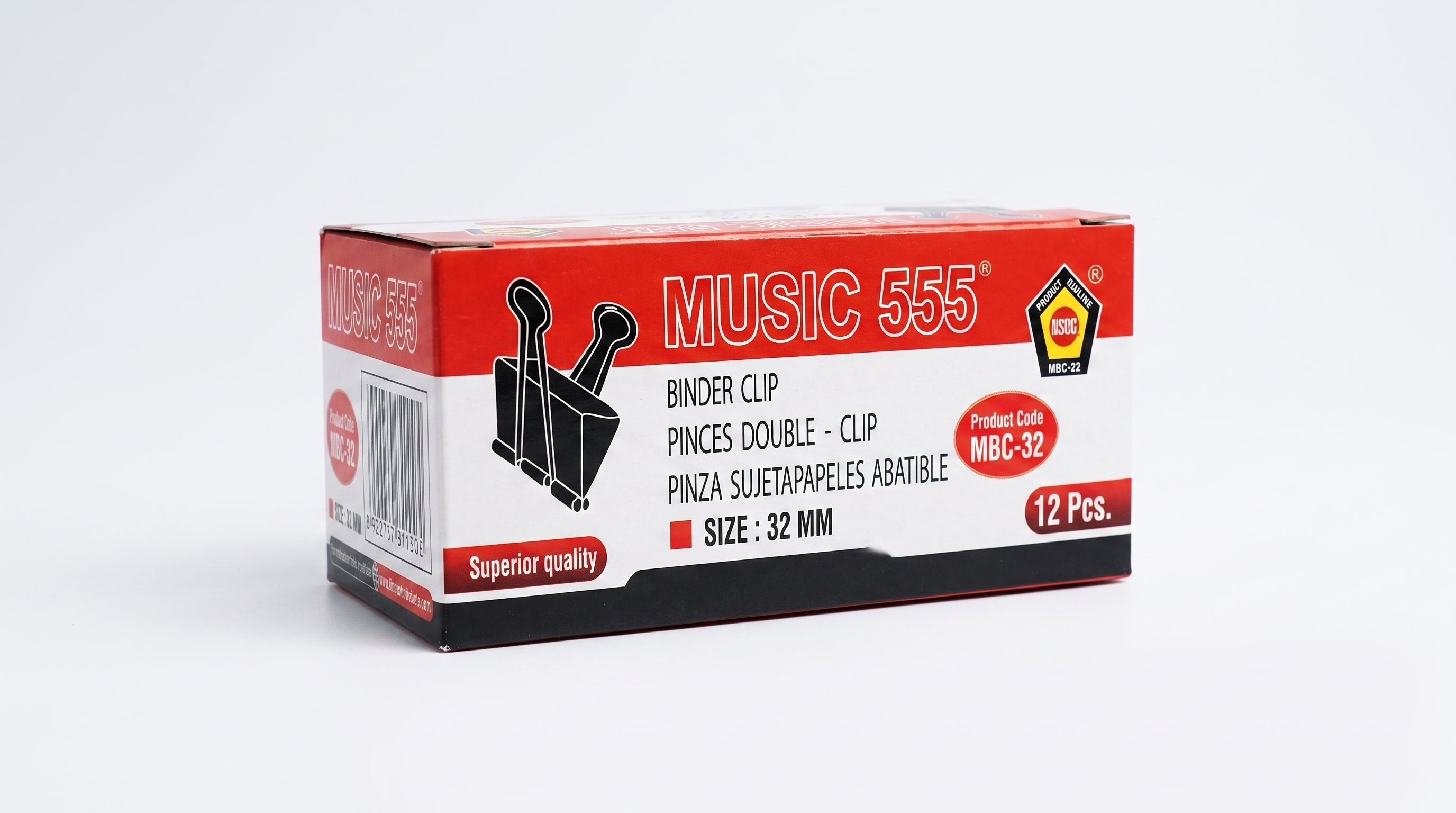 Binder clip Music 555