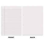 Single side rulled Assignment Sheets (Pack of 50sheets)