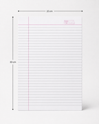 Fullscape Rulled Paper (Pack of 120 Sheets)