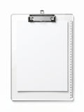 Transparent Exam Pad with Measurement Marking