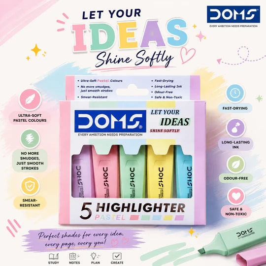 Doms Pastel Highlighter