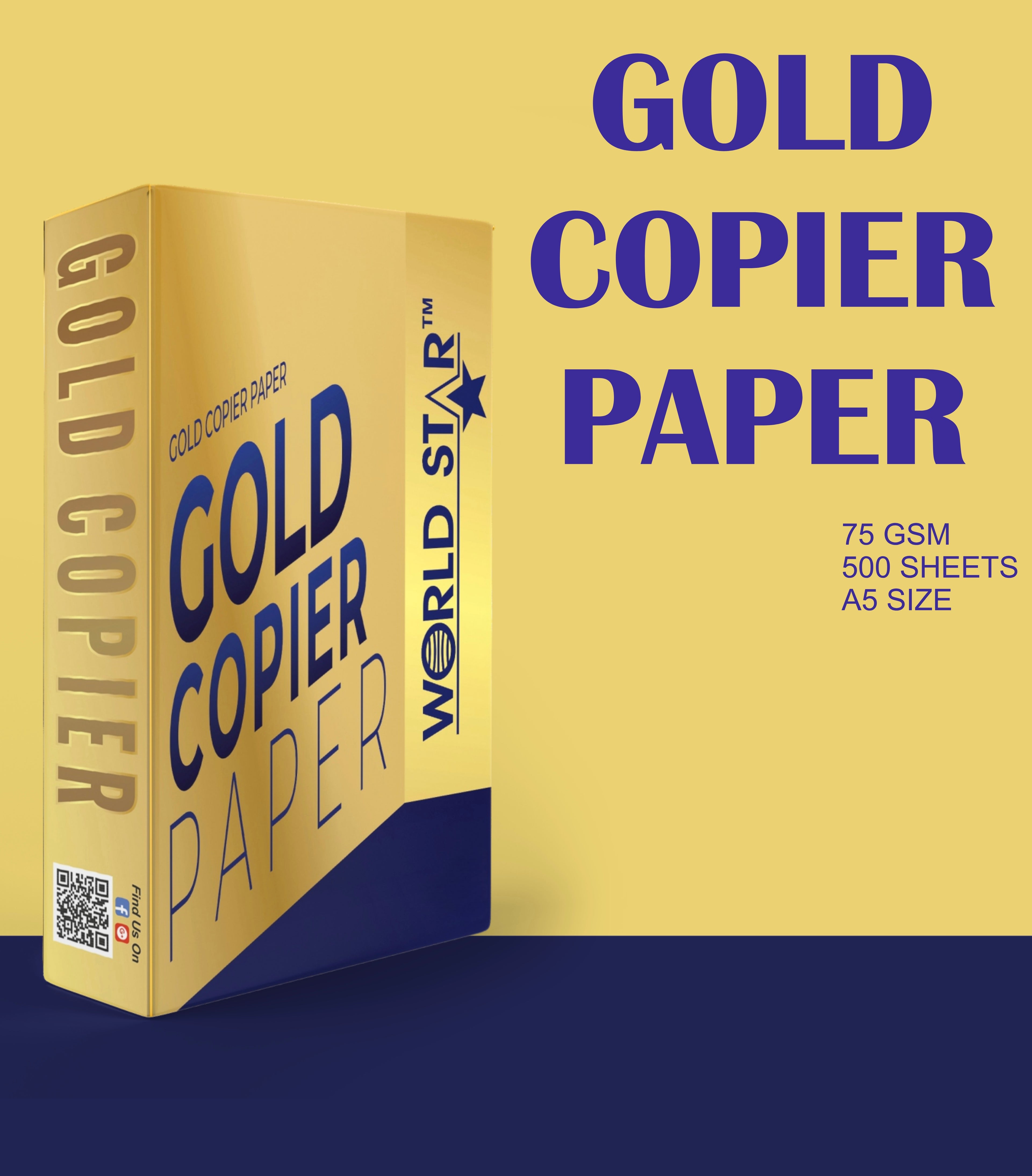 A5 Gold Copier 75 GSM
