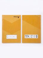 A4 Notebook 76 Pages Brown Picture Series