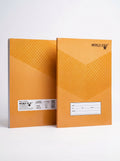 A4 Notebook 76 Pages Brown Picture Series