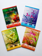 A4 Notebook 440 Pages Flower Series