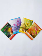 A4 Notebook 440 Pages Flower Series
