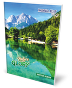 A4 Plastic Nature Series Notebook 172 Pages (Pack of 6)