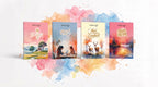 A4 320 Pages WaterColour Series Notebook (Pack of 3)