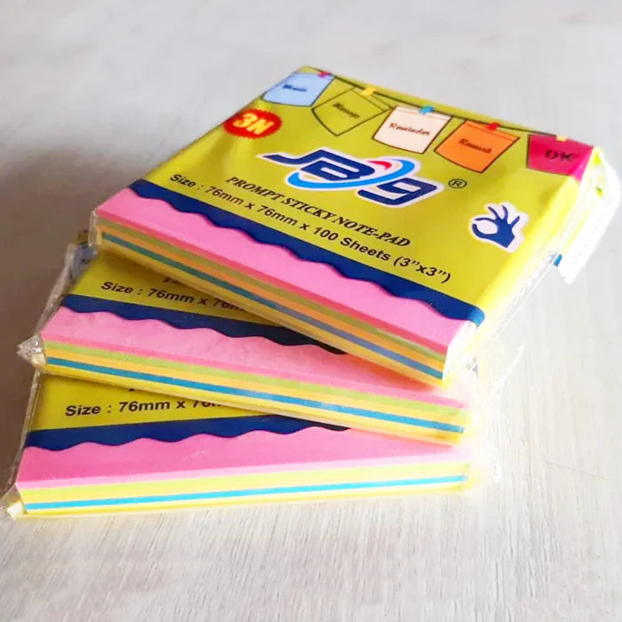 Sticky Notes 3x3 Multicolour