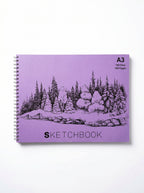 A3 Wiro Sketch Drawing Book 100 Pages