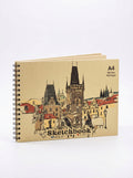 A4 Wiro Sketch Drawing Book 100 Pages