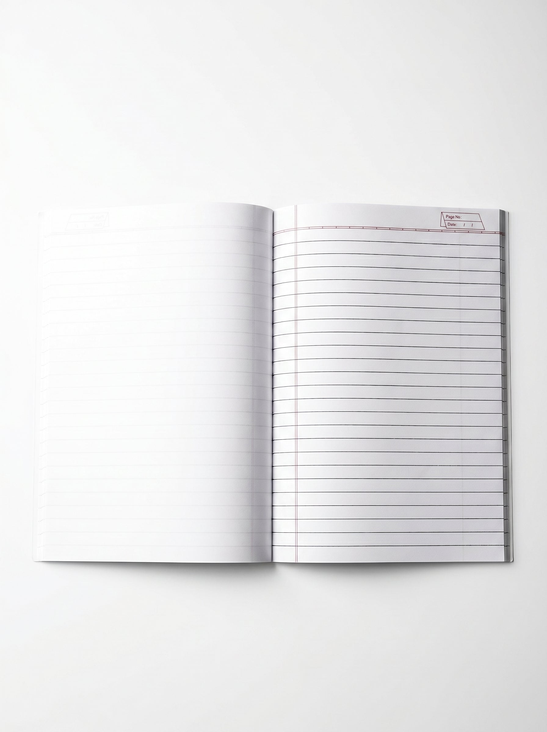 A5 Brown Notebook 76 Pages Ruled Both Side