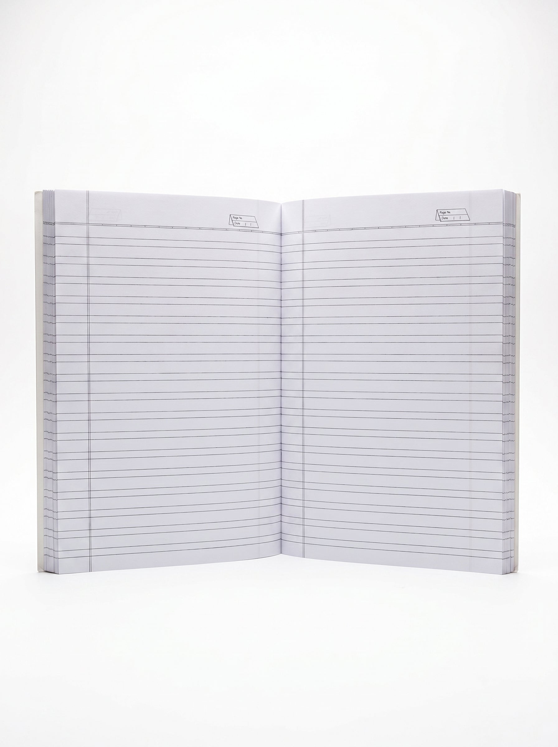A5 Brown Notebook 76 Pages Double Line