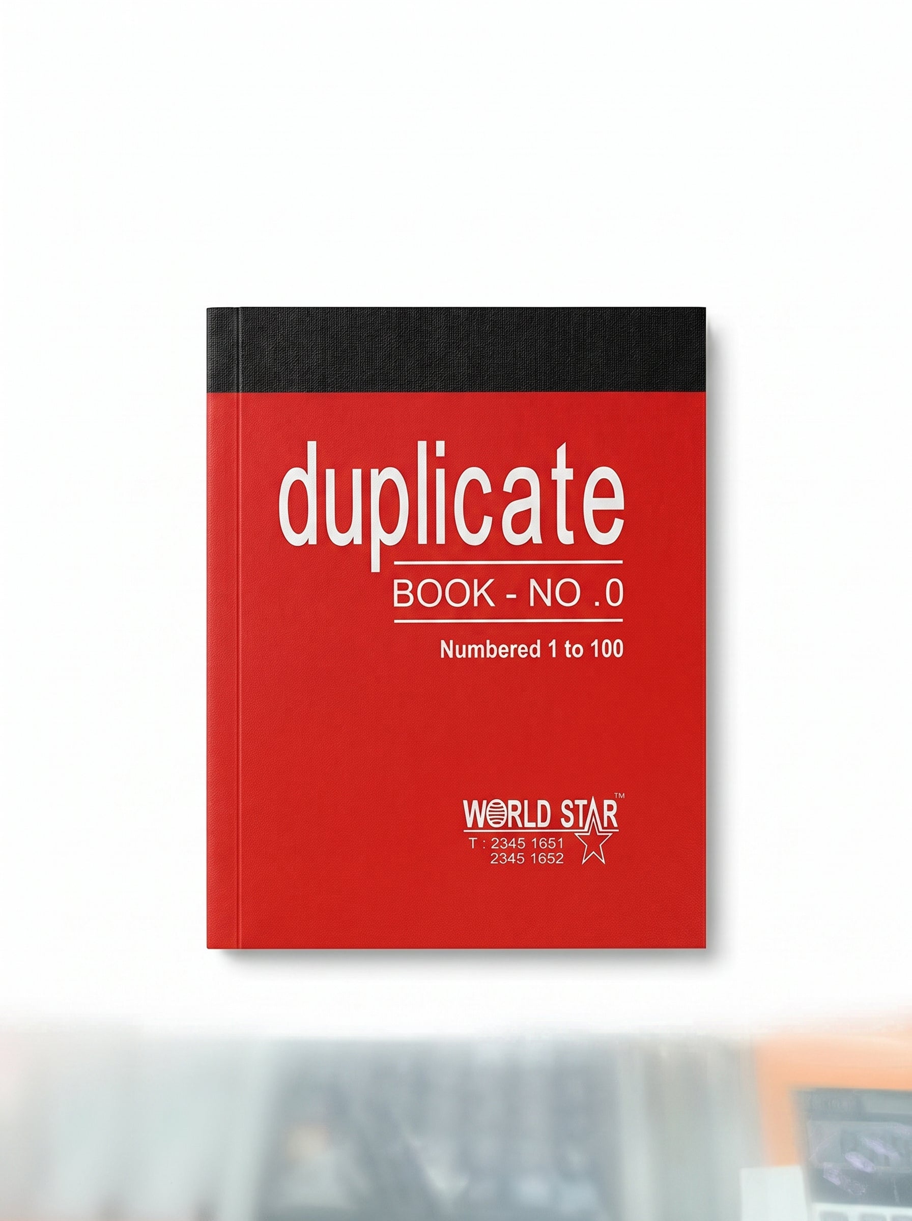 Worldstar Duplicate Book No 0