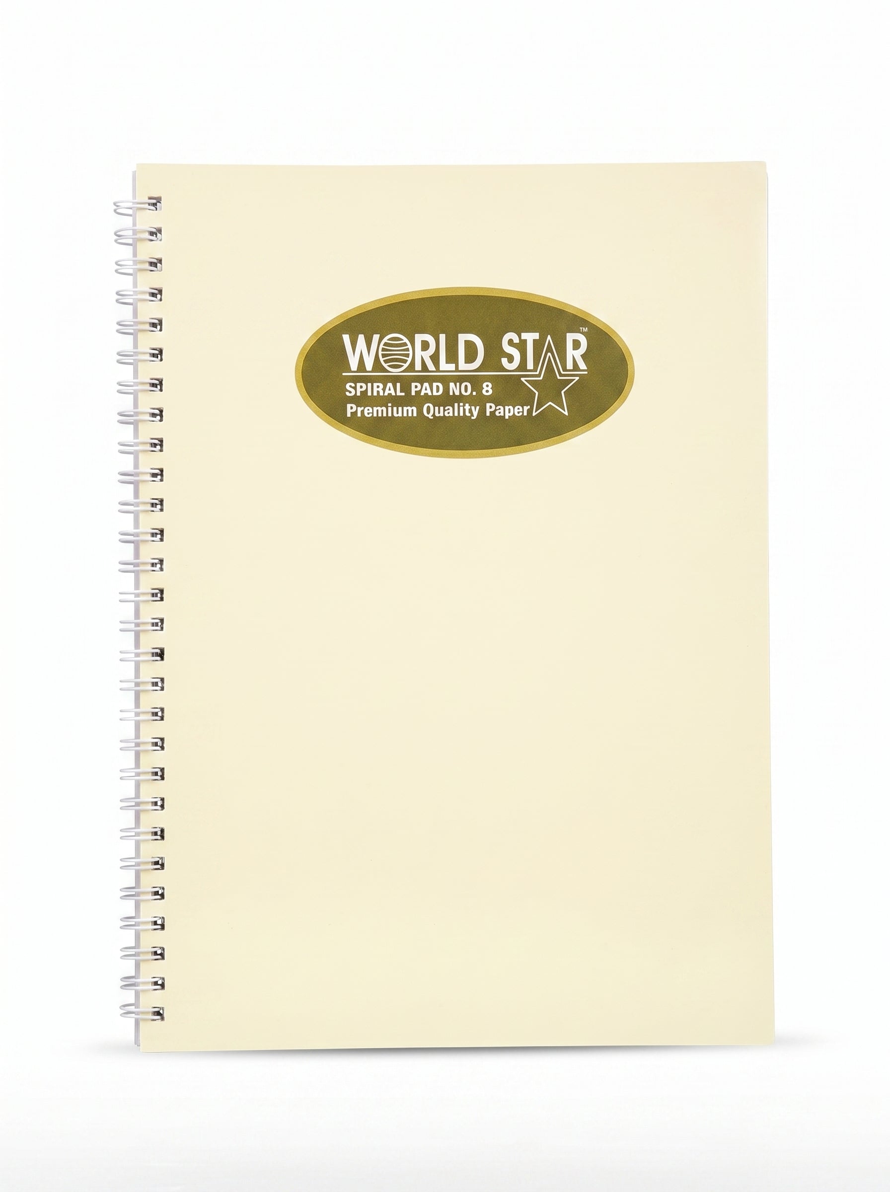 Side Wiro Pad No 8 1/6th Size 80 Sheets