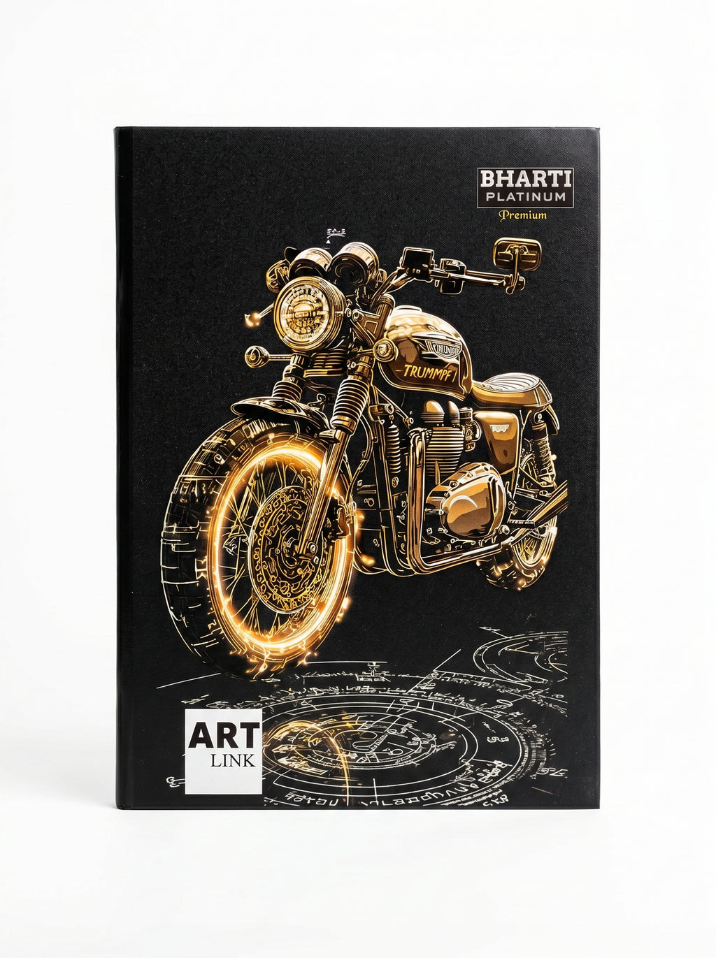 A4 Bharti Platinum Notebook 172 Pages