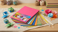 A3 Size Color Paper 29.7x42 cm (100 Sheets per packet)