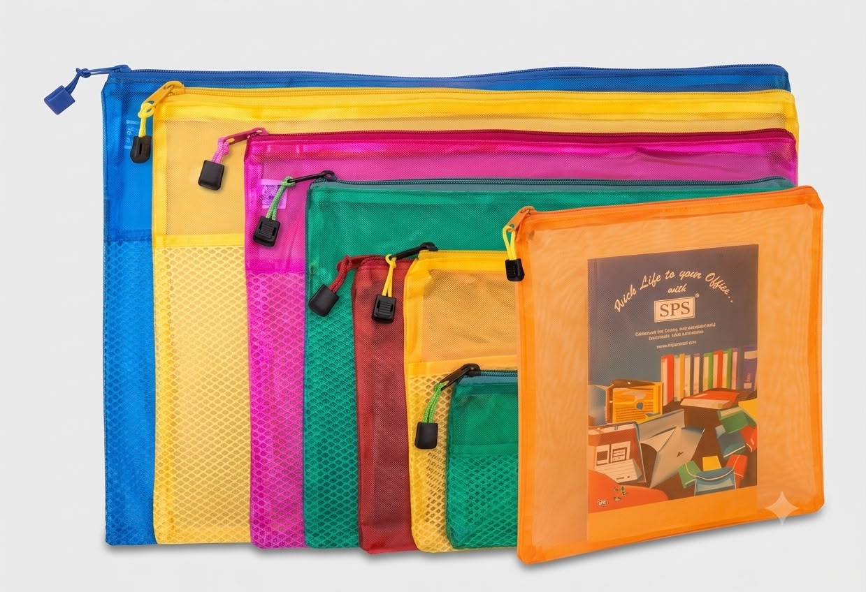 Satin Zip Folder